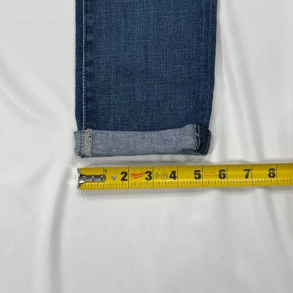 AG Jeans The Stilt Roll Up Cigarette 29x27 Womens 26 Stretch ADRIANO GOLDSCHMIED